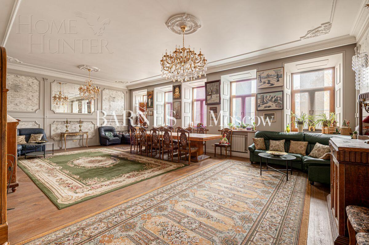 5-КОМН. КВАРТИРА С ОТДЕЛКОЙ 190 М² НА 3 ЭТАЖЕ