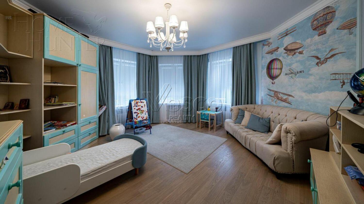 2-этажный коттедж 550 м² с отделкой