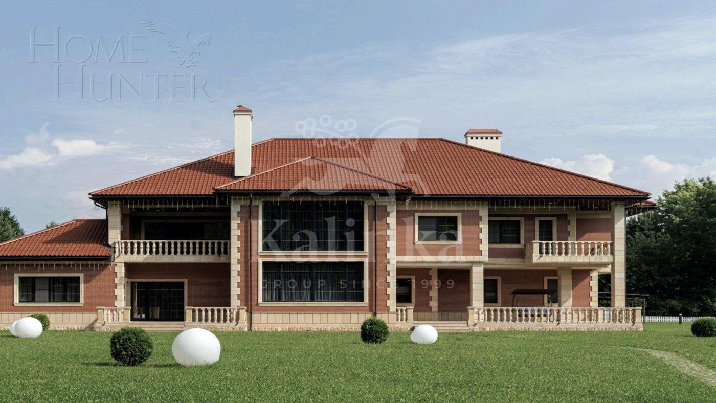 2-этажный коттедж 1 050 м² без отделки