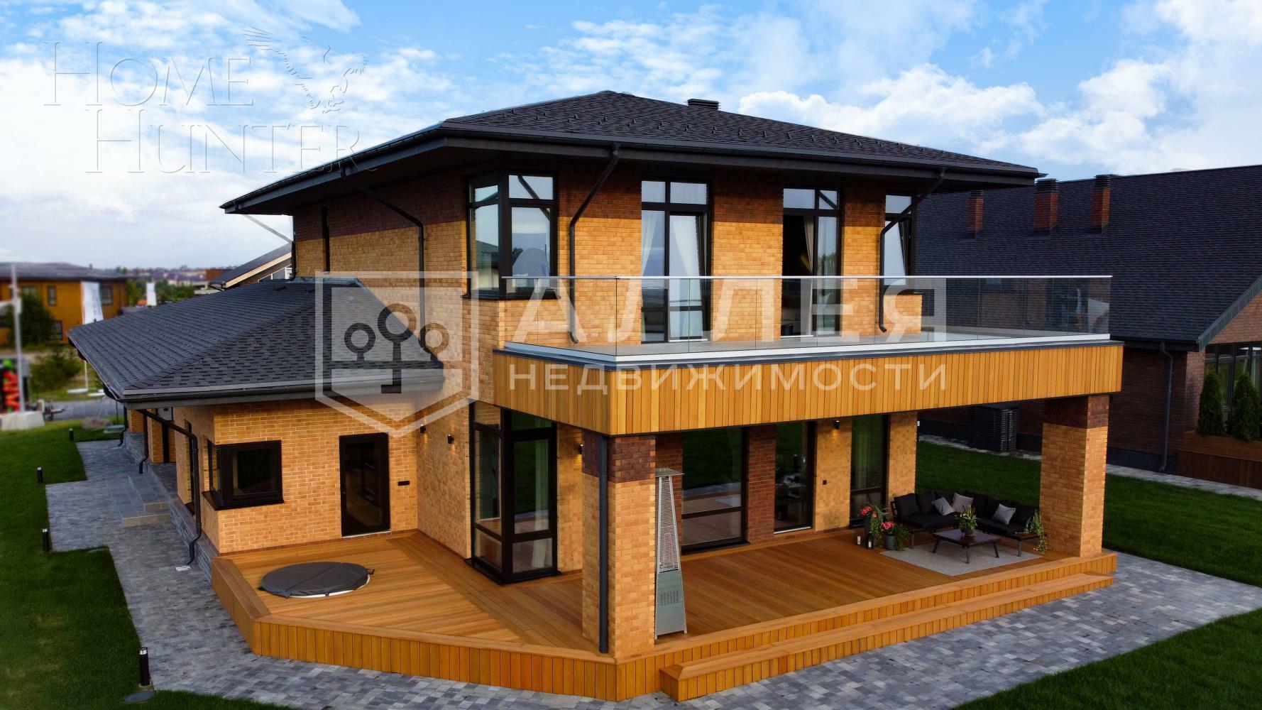 2-этажный коттедж 354.7 м² с отделкой