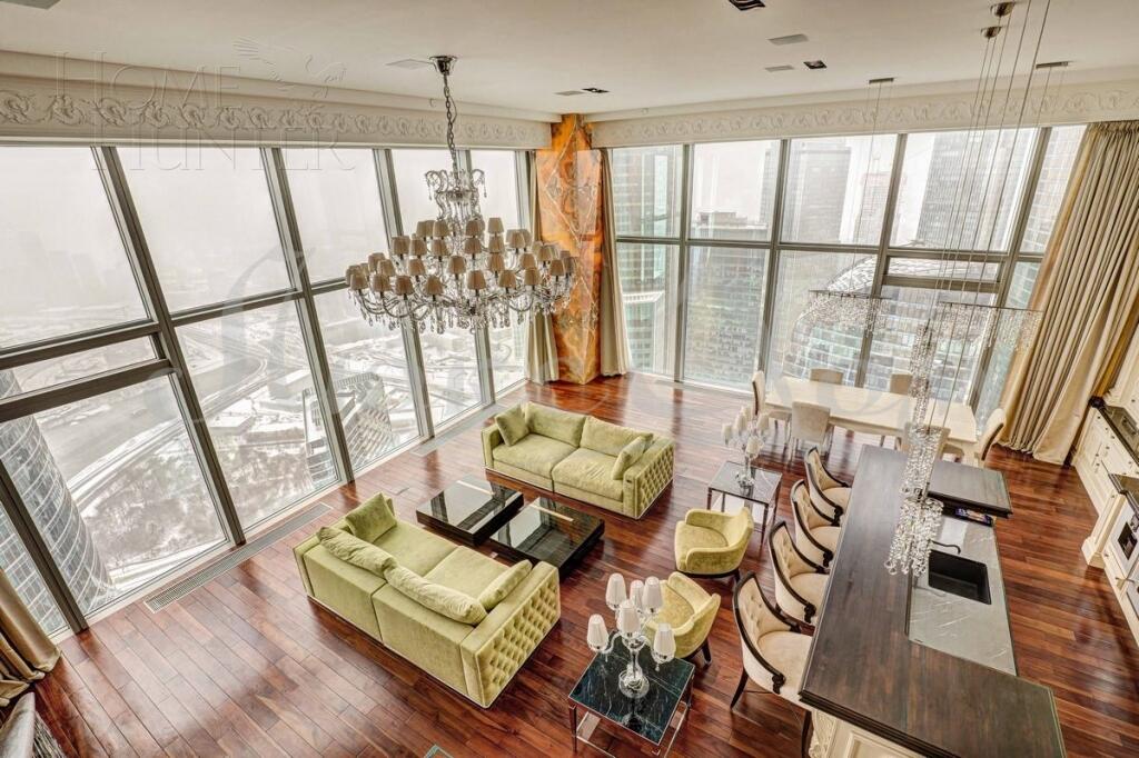 2-УРОВНЕВЫЕ АПАРТАМЕНТЫ С ОТДЕЛКОЙ 253 М² НА 68 ЭТАЖЕ