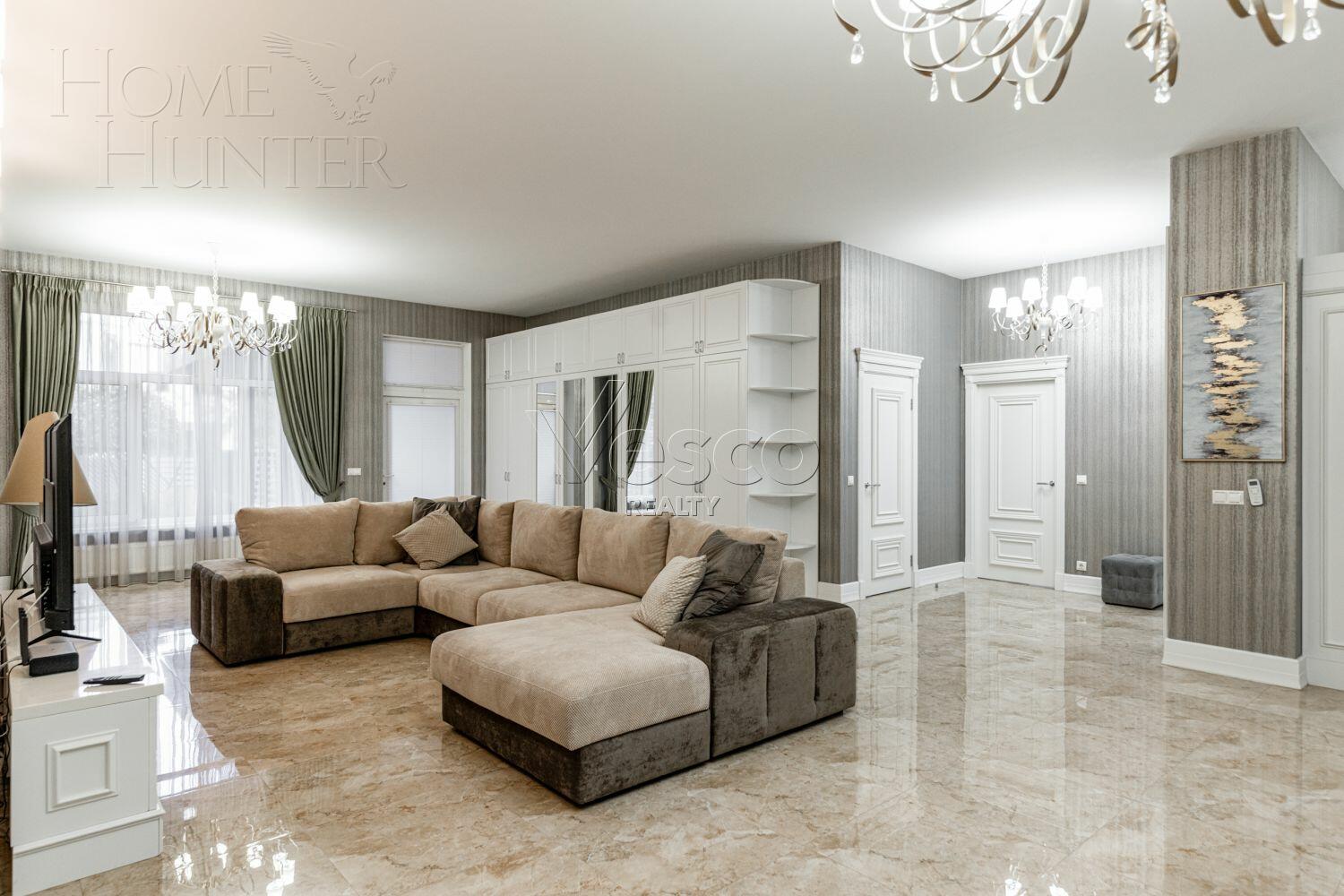 1-этажный коттедж 328 м² с отделкой