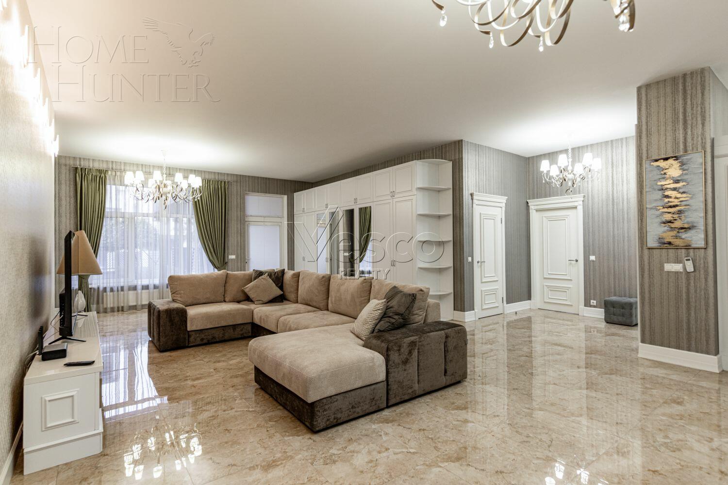 1-этажный коттедж 328 м² с отделкой