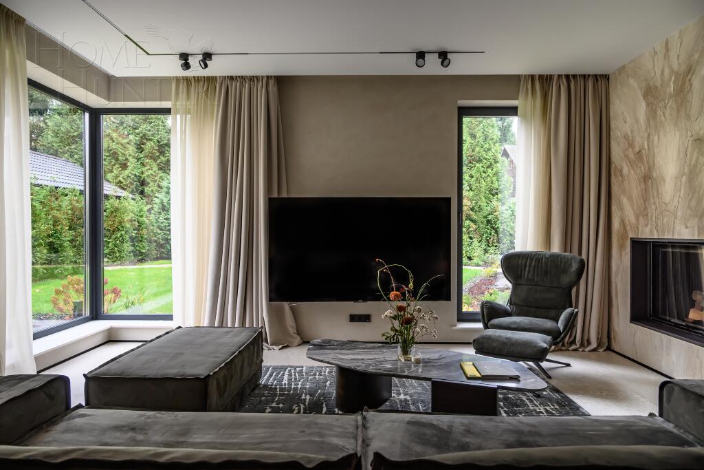 2-этажный коттедж 385 м² с отделкой