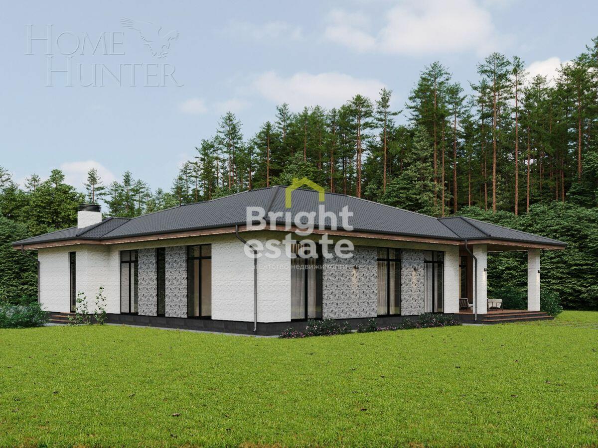 1-этажный коттедж 272.7 м² без отделки