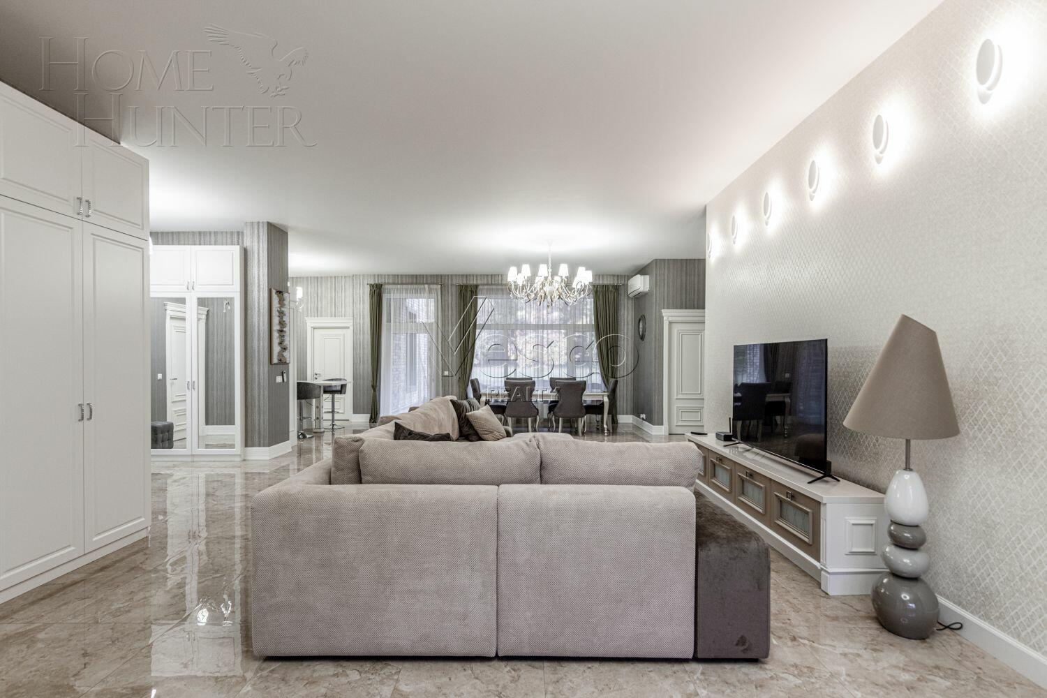 1-этажный коттедж 328 м² с отделкой