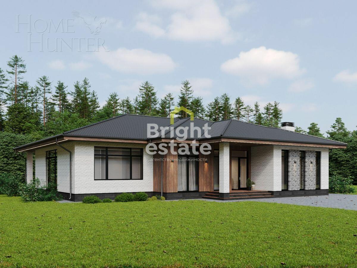 1-этажный коттедж 272.7 м² без отделки