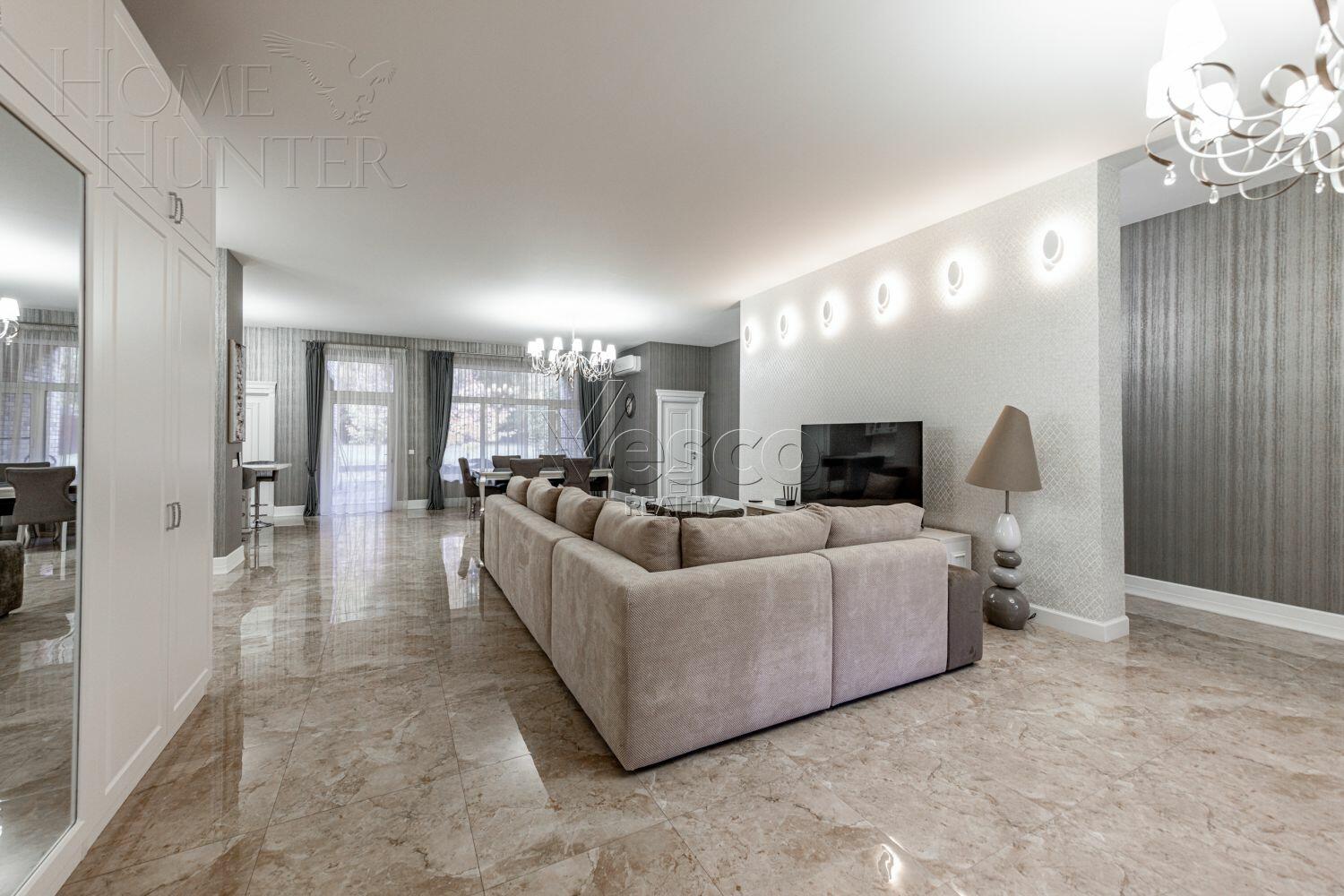 1-этажный коттедж 328 м² с отделкой