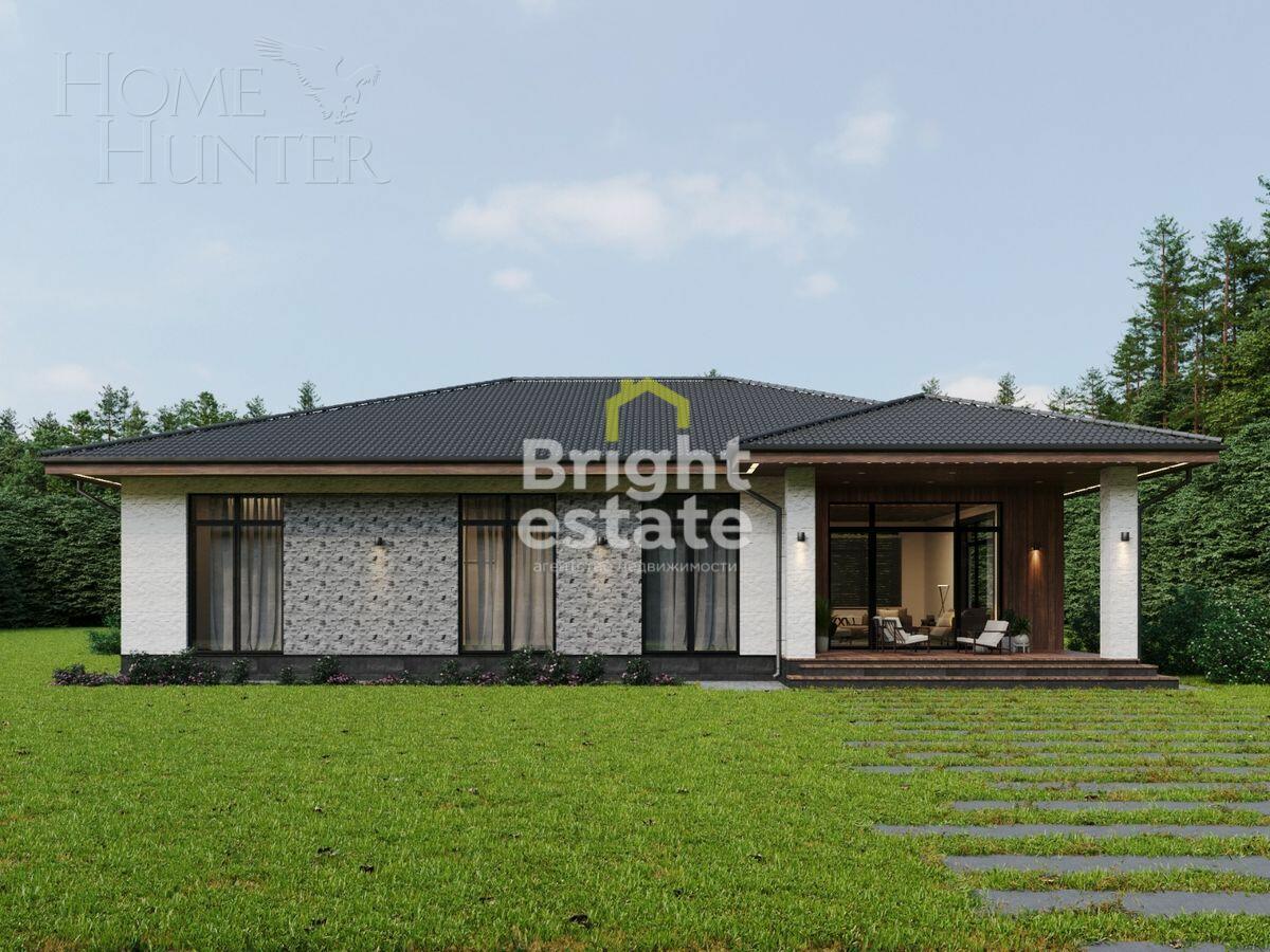 1-этажный коттедж 272.7 м² без отделки