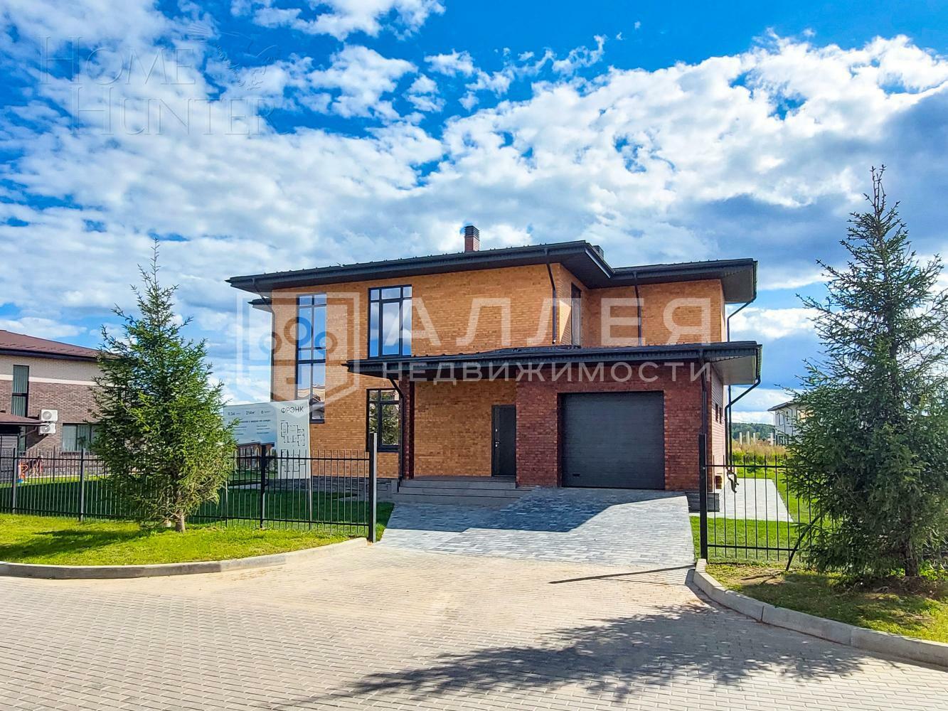 2-этажный коттедж 244.5 м² без отделки