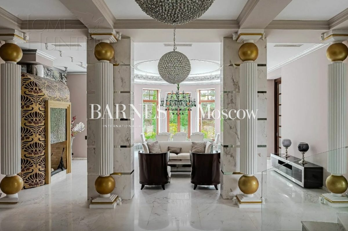 2-этажный коттедж 1 400 м² с отделкой