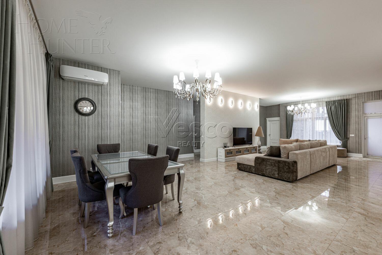 1-этажный коттедж 328 м² с отделкой