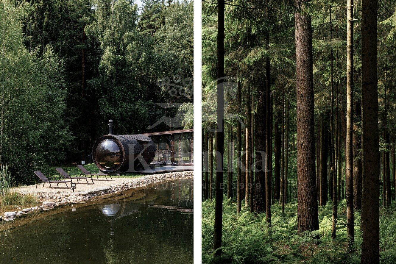 2-этажный коттедж 1 050 м² без отделки