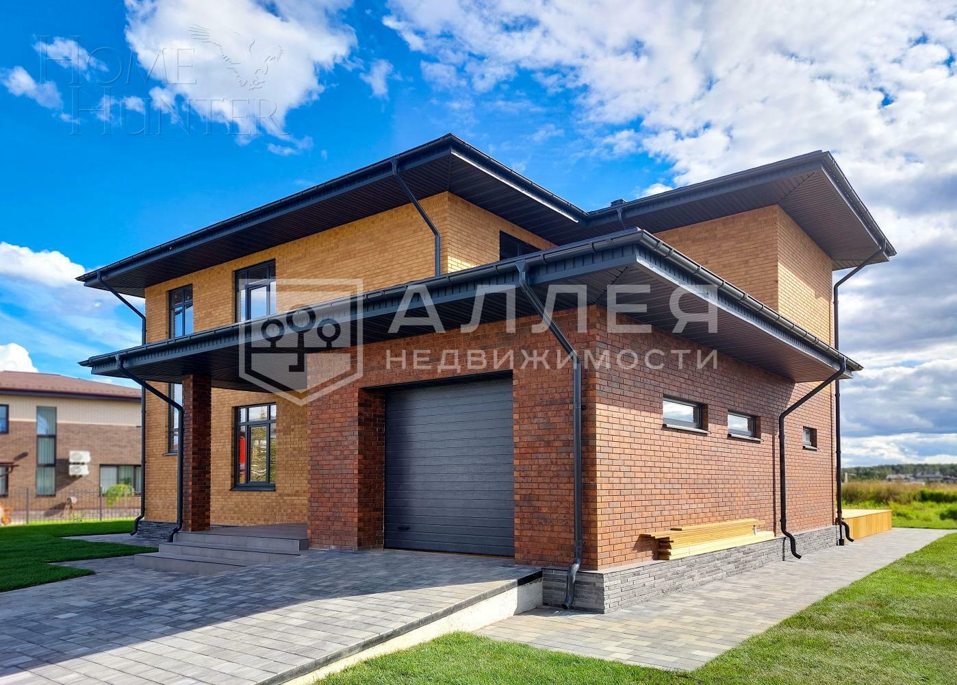 2-этажный коттедж 244.5 м² без отделки