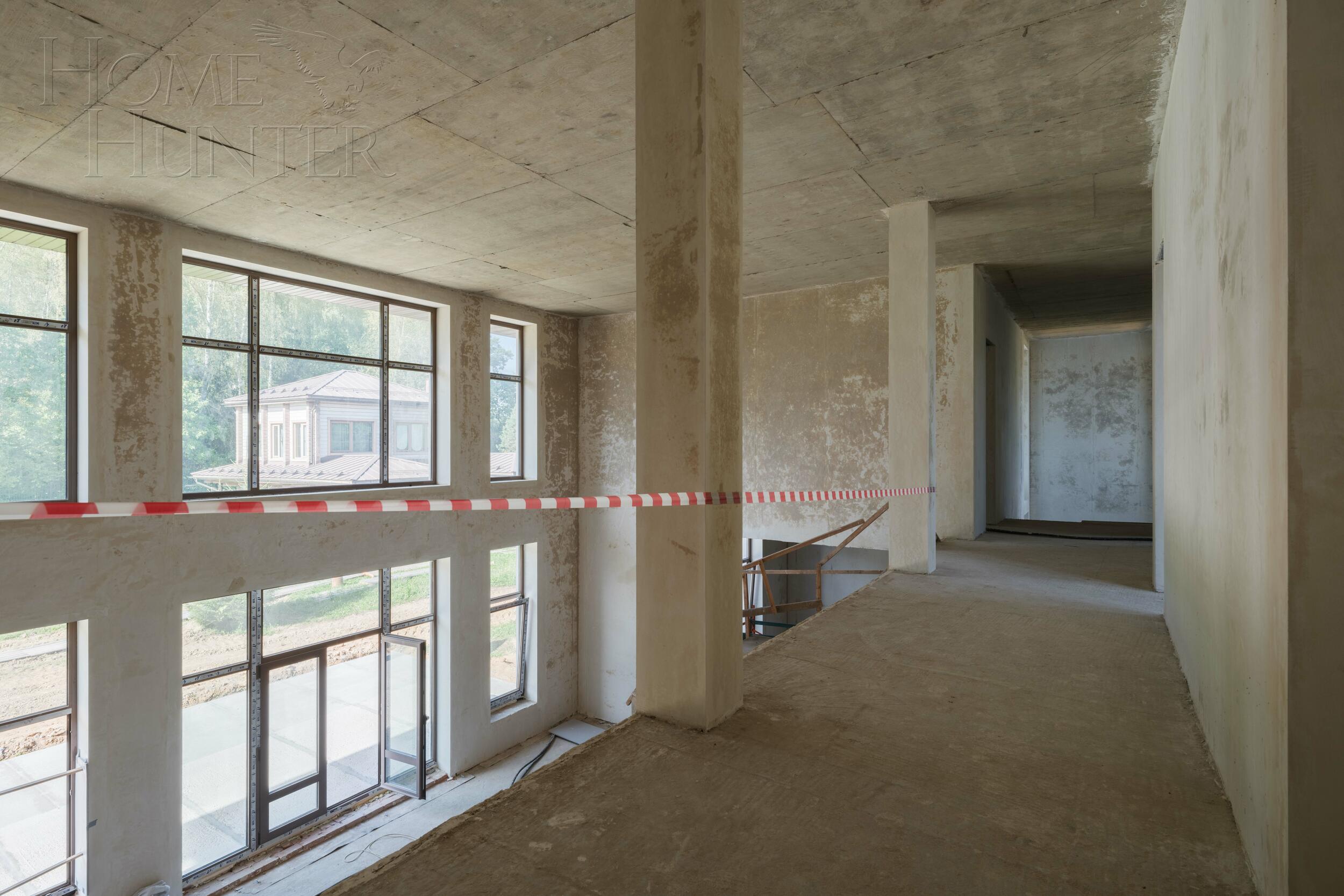 2-этажный коттедж 448 м² без отделки