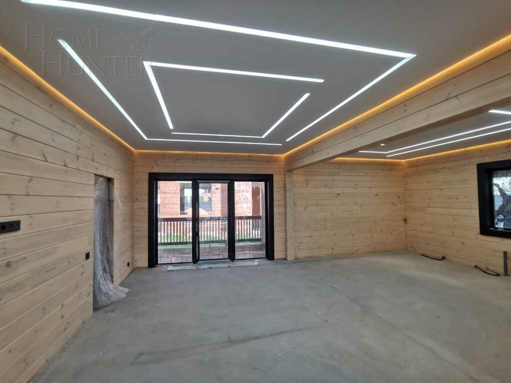 2-этажный коттедж 201.8 м² без отделки