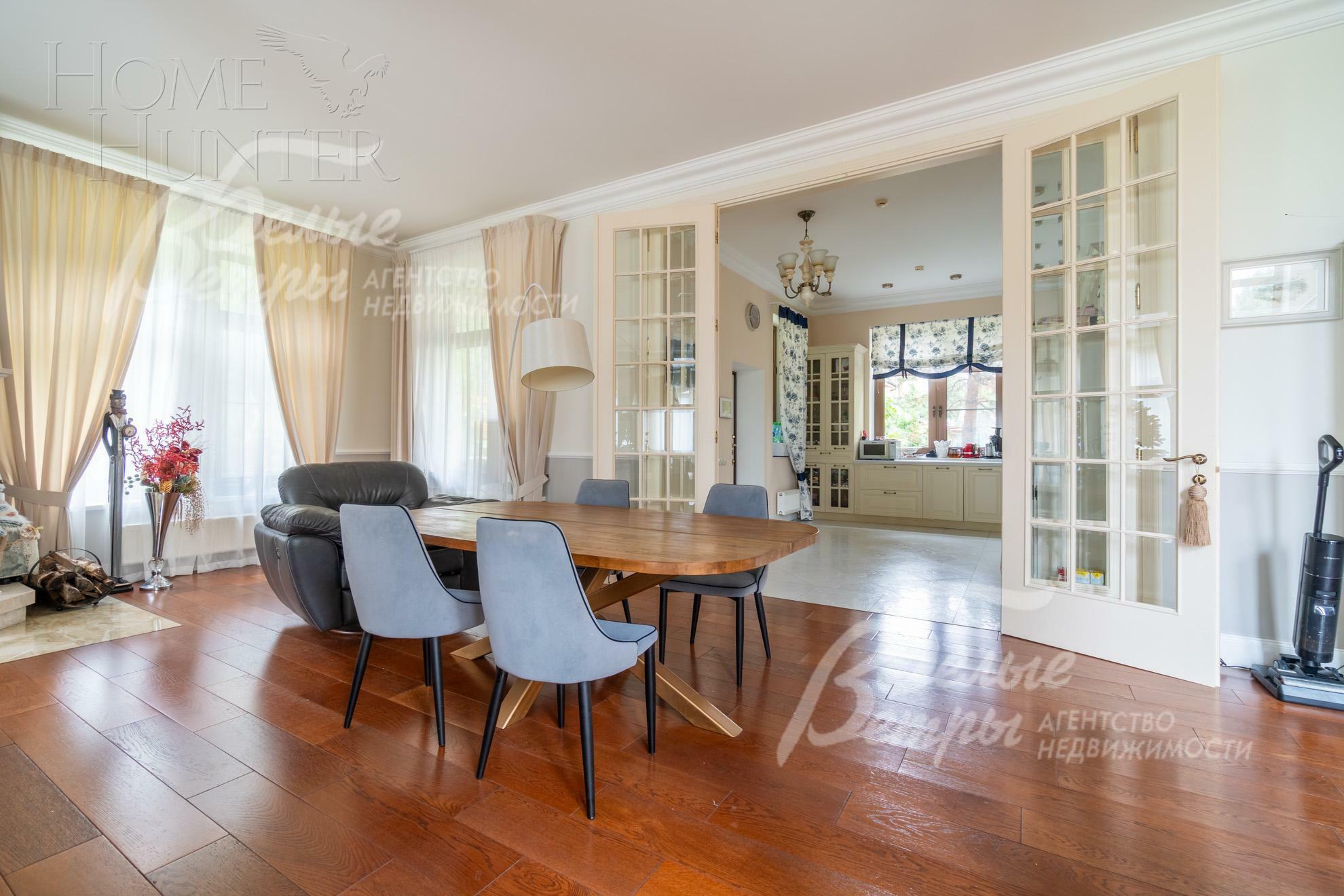 2-этажный коттедж 390 м² с отделкой