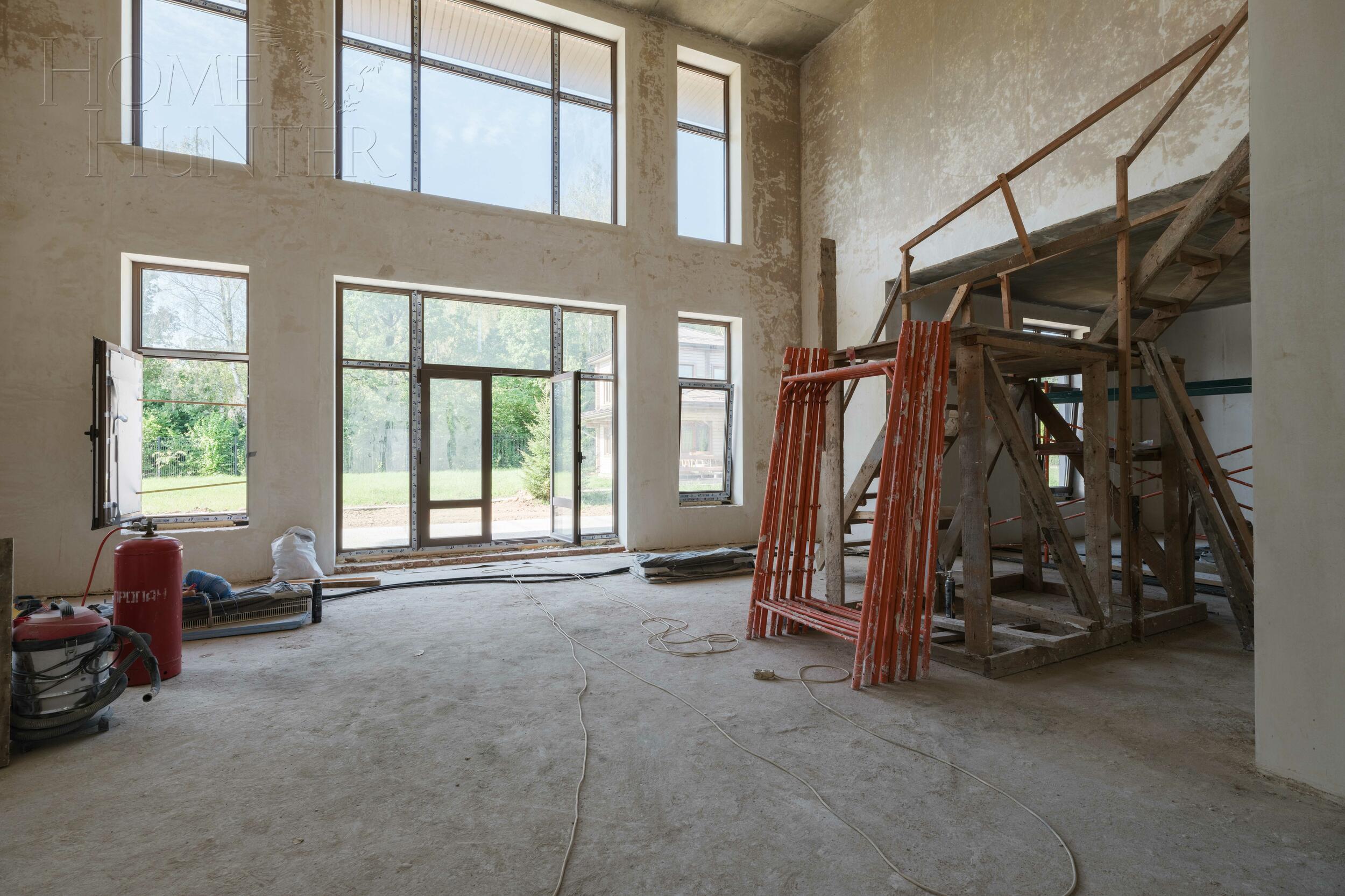 2-этажный коттедж 448 м² без отделки