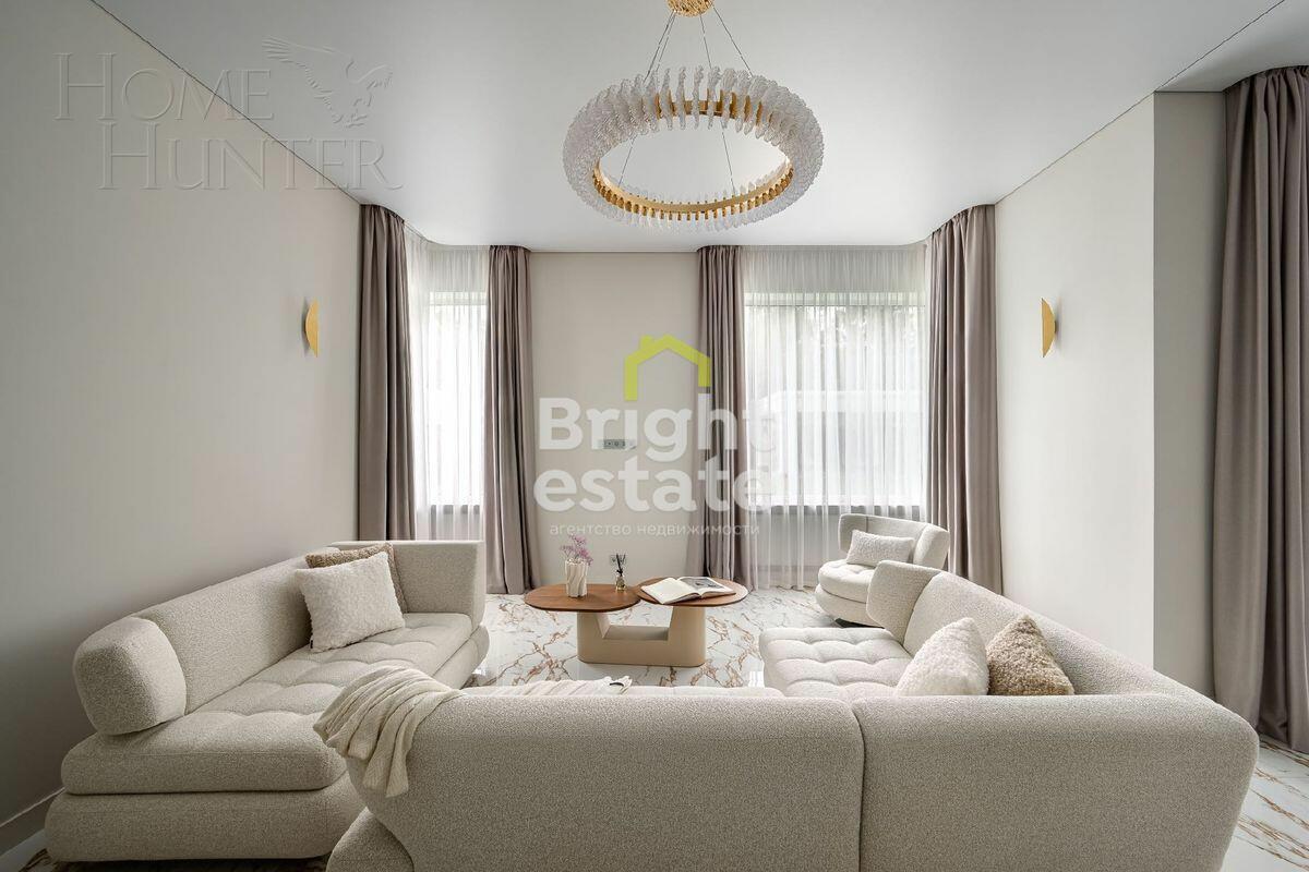 2-этажный коттедж 350 м² с отделкой