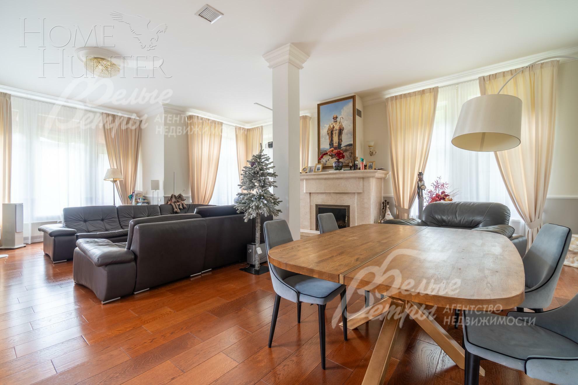 2-этажный коттедж 390 м² с отделкой