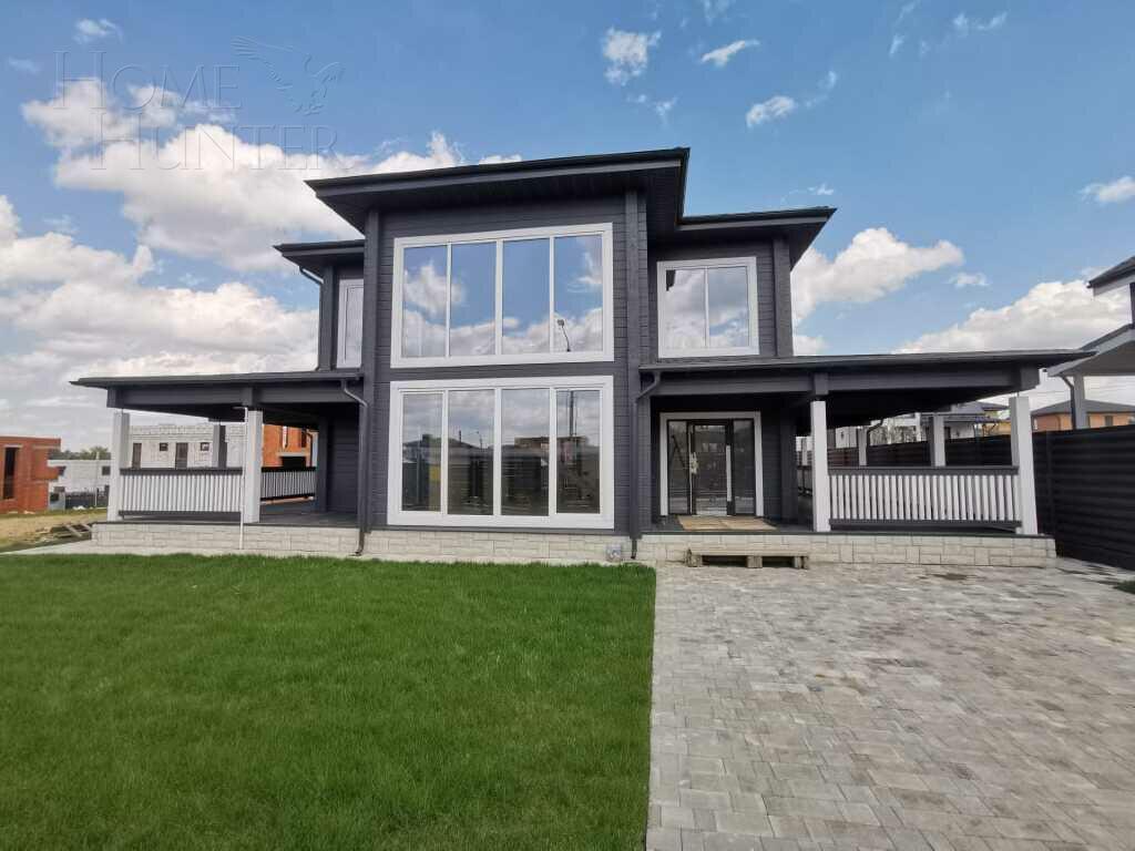 2-этажный коттедж 201.8 м² без отделки