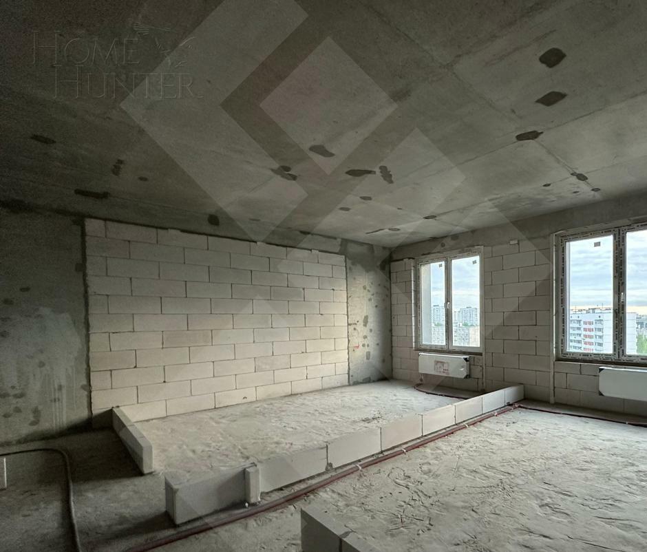 1-КОМН. КВАРТИРА БЕЗ ОТДЕЛКИ 43 М² НА 4 ЭТАЖЕ