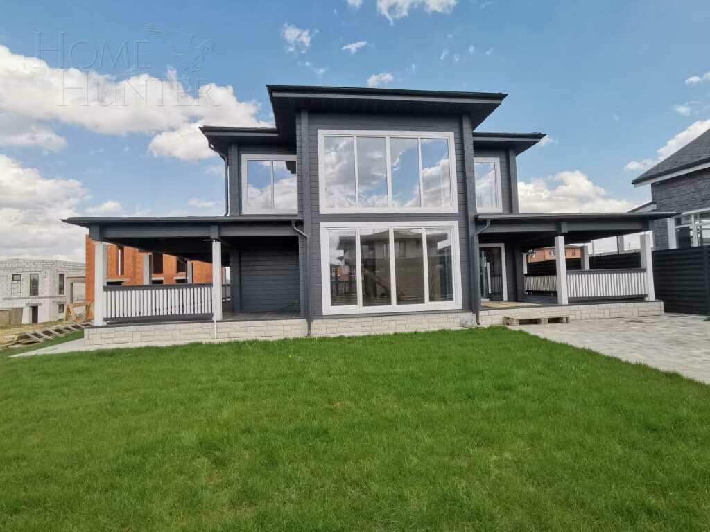 2-этажный коттедж 201.8 м² без отделки