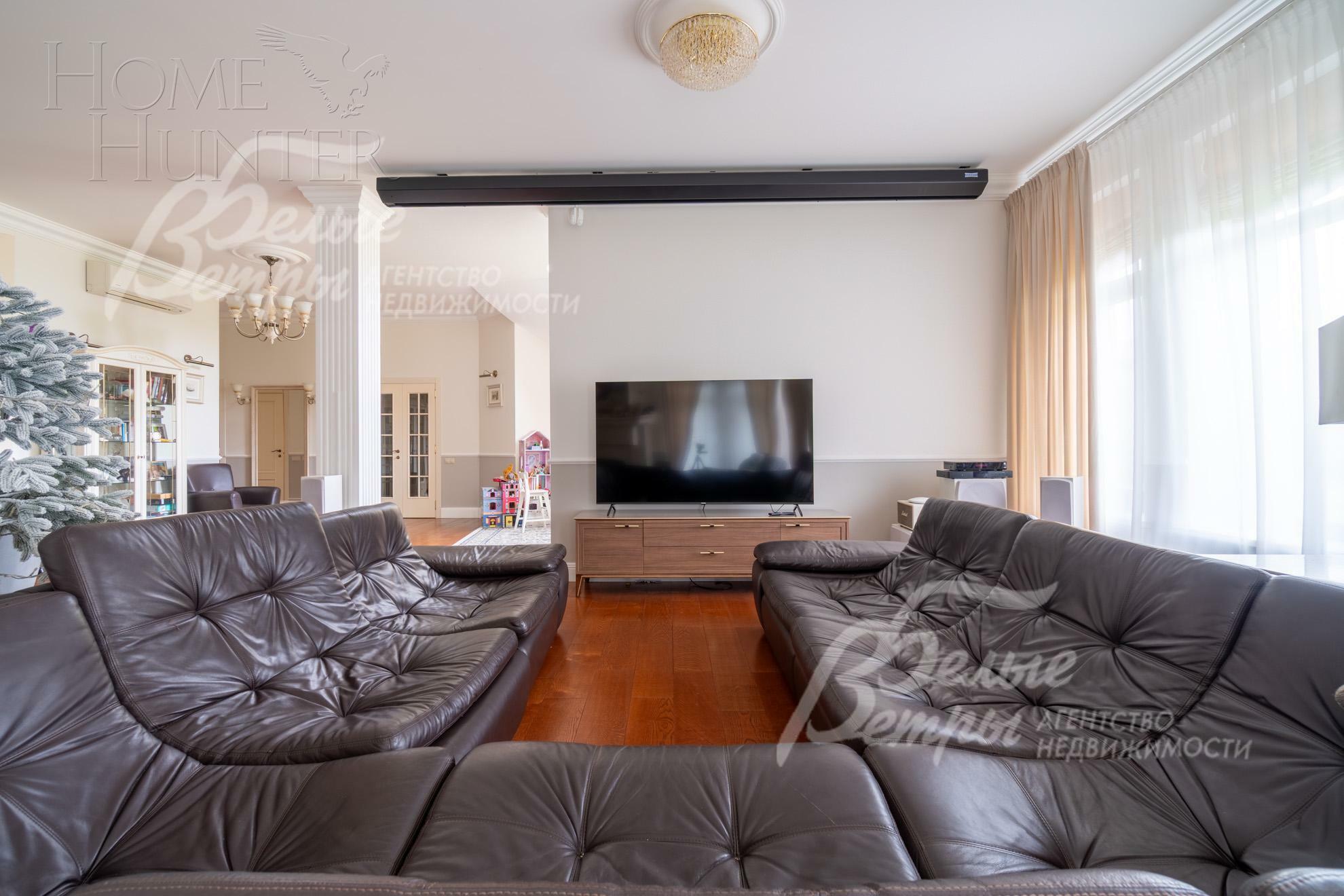 2-этажный коттедж 390 м² с отделкой