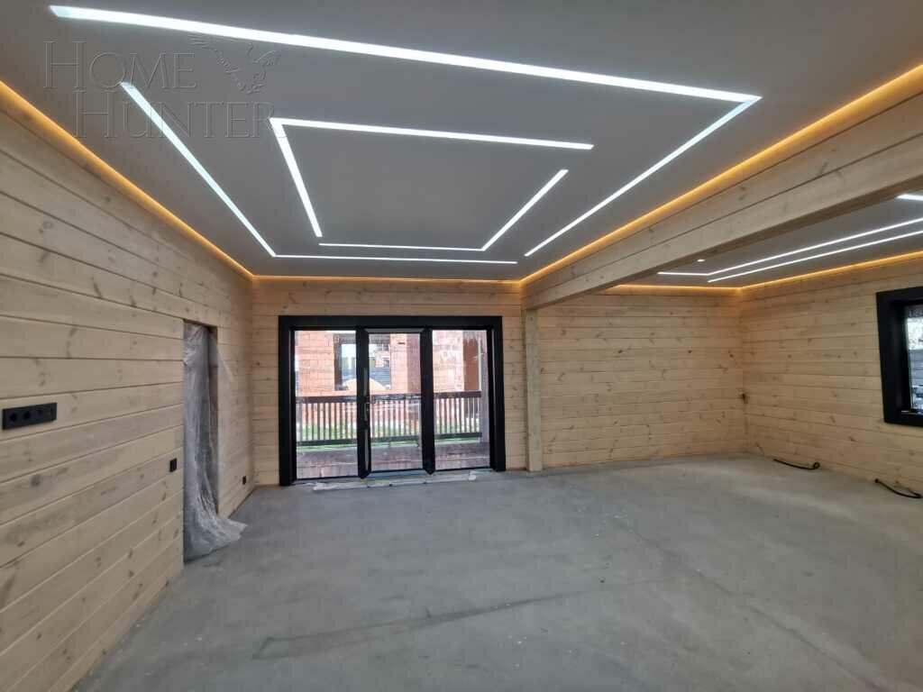 2-этажный коттедж 201.8 м² без отделки