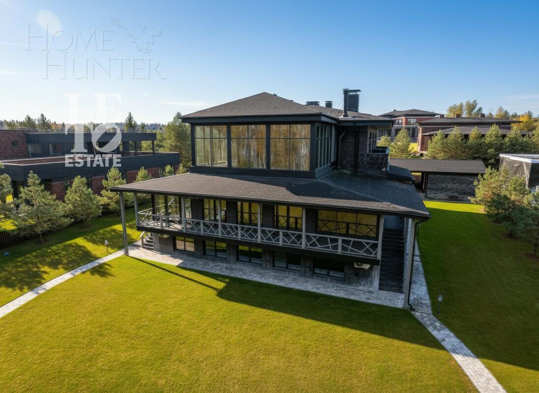 2-этажный коттедж 950 м² с отделкой