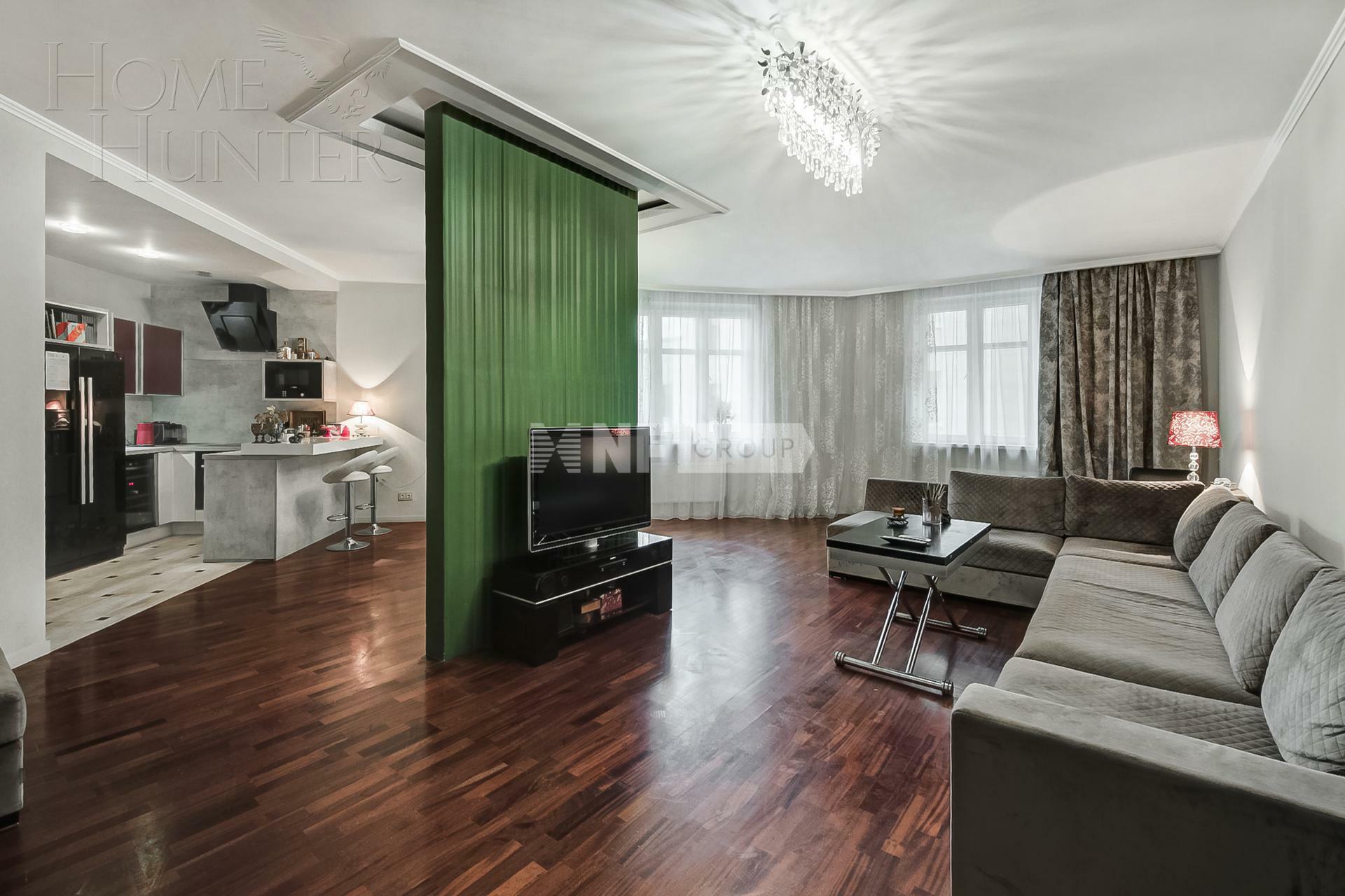 4-КОМН. КВАРТИРА С ОТДЕЛКОЙ 213.6 М² НА 8 ЭТАЖЕ