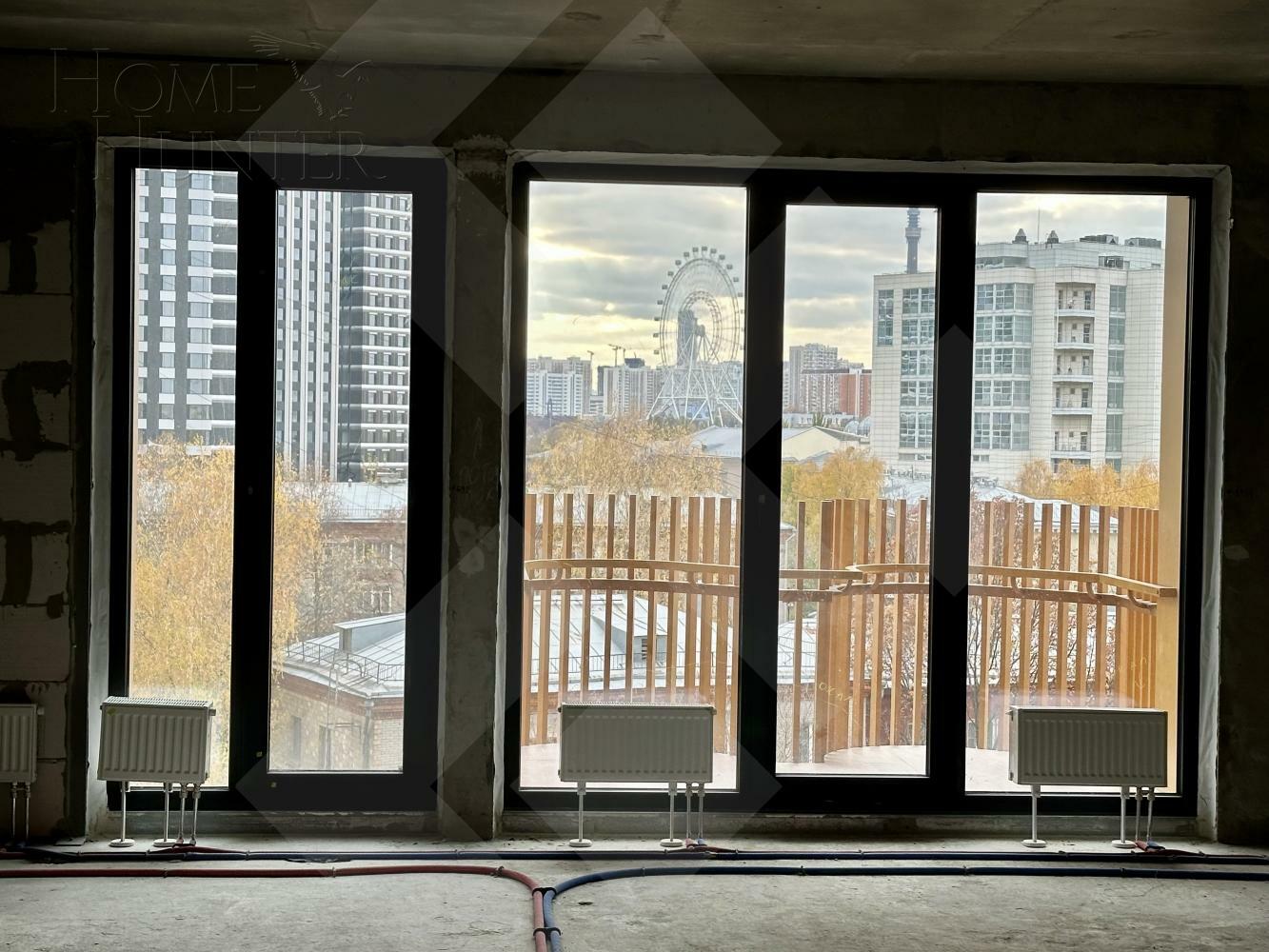 3-КОМН. КВАРТИРА БЕЗ ОТДЕЛКИ 60.7 М² НА 8 ЭТАЖЕ