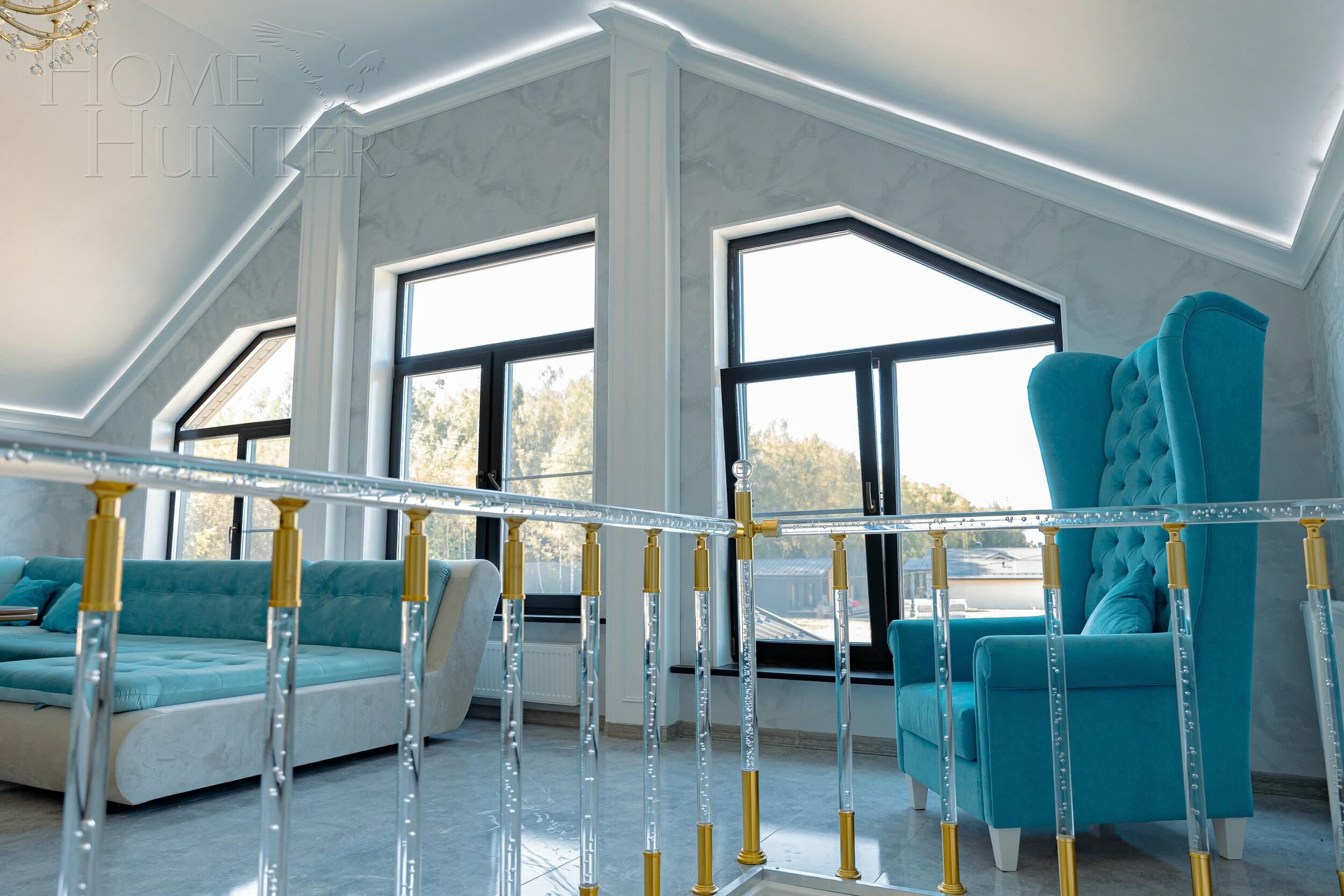 2-этажный коттедж 445.6 м² с отделкой