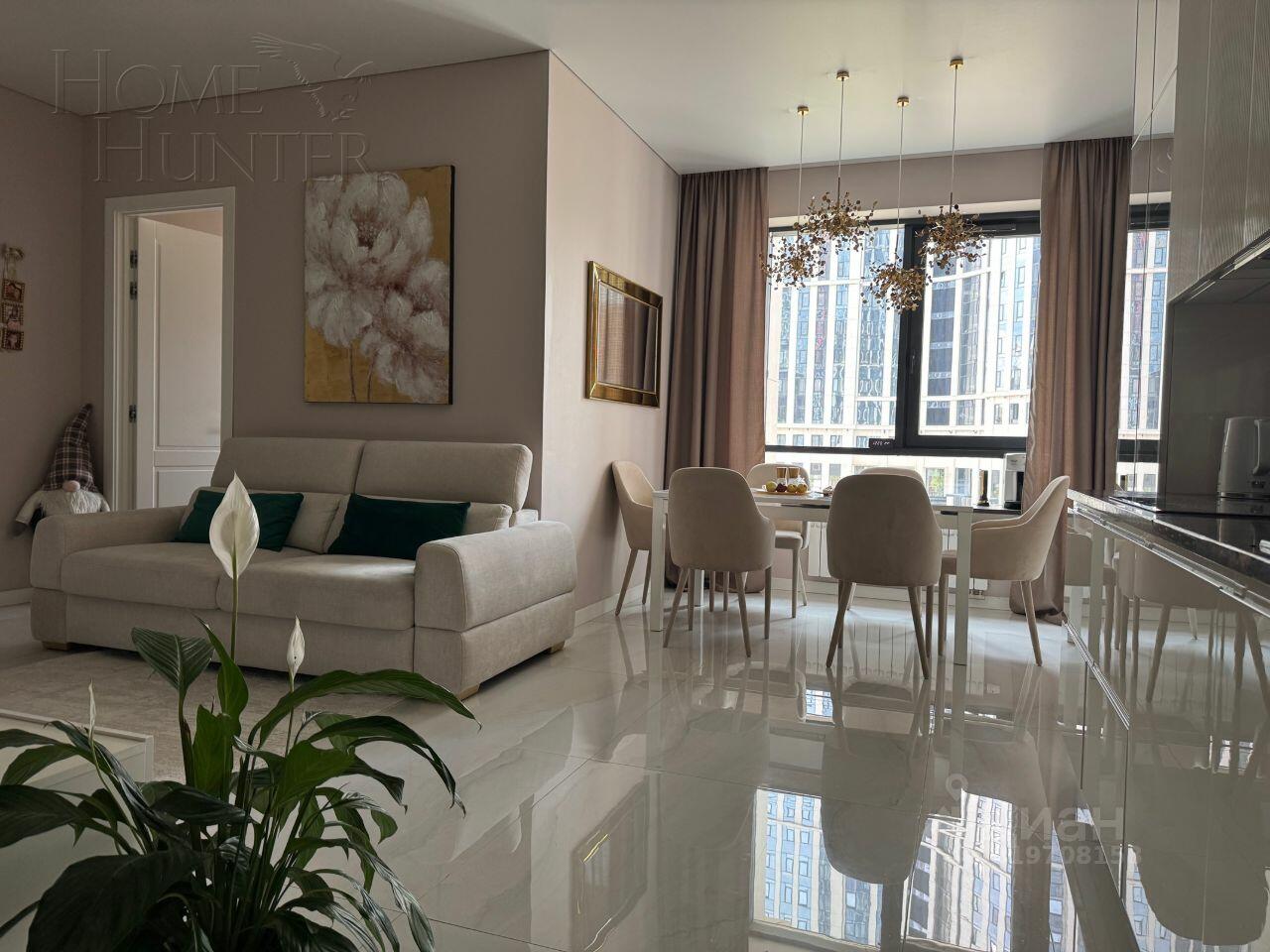 3-КОМН. КВАРТИРА С ОТДЕЛКОЙ 71.3 М² НА 2 ЭТАЖЕ