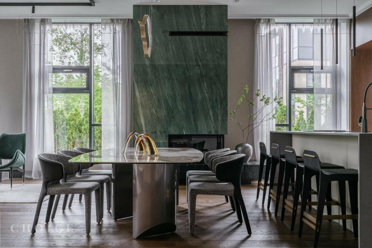 3-этажный таунхаус 310 м² с отделкой