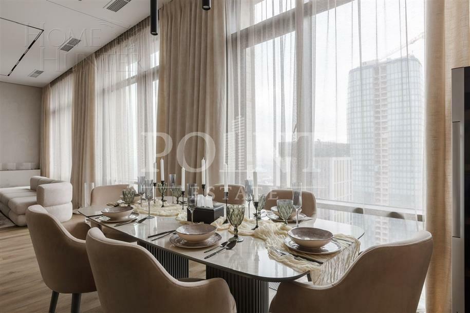 4-КОМН. ПЕНТХАУС С ОТДЕЛКОЙ 146 М² НА 42 ЭТАЖЕ