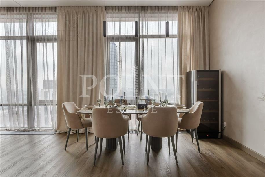 4-КОМН. ПЕНТХАУС С ОТДЕЛКОЙ 146 М² НА 42 ЭТАЖЕ