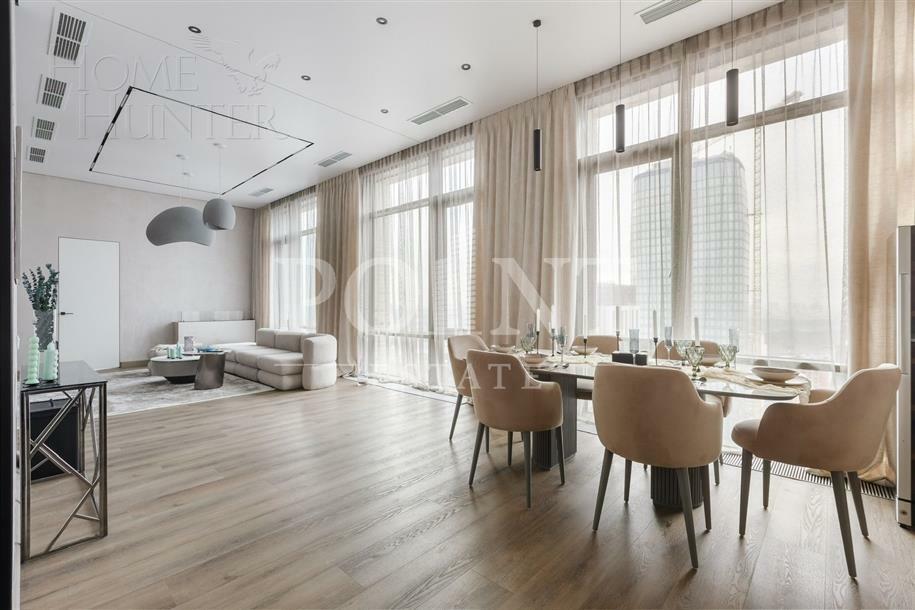 4-КОМН. ПЕНТХАУС С ОТДЕЛКОЙ 146 М² НА 42 ЭТАЖЕ