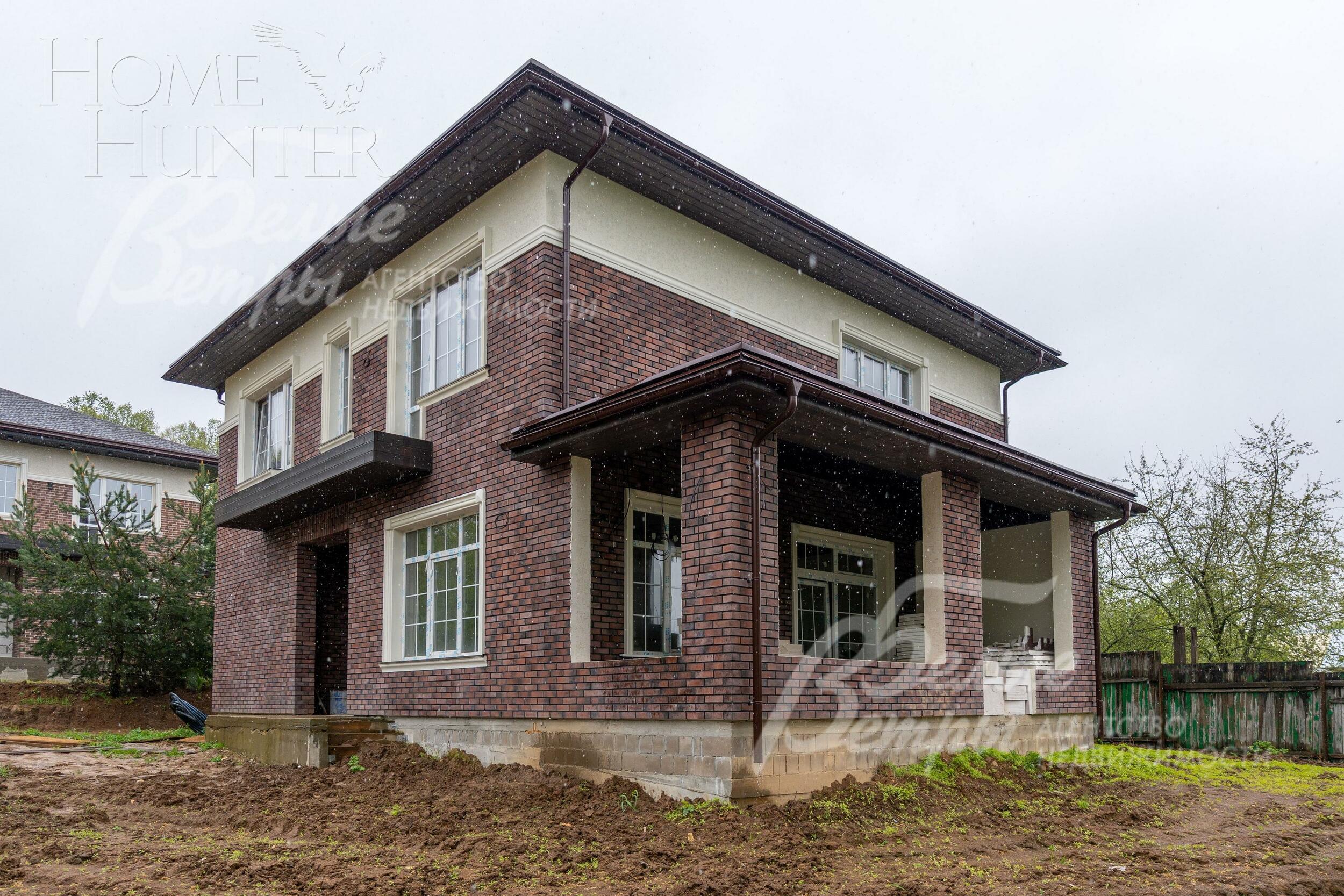 2-этажный коттедж 220 м² без отделки