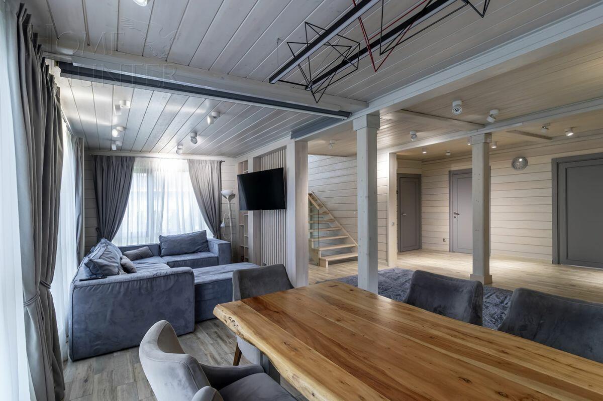 2-этажный коттедж 330 м² с отделкой