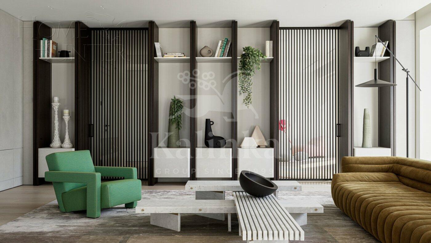 5-КОМН. КВАРТИРА С ОТДЕЛКОЙ 296 М² НА 35 ЭТАЖЕ