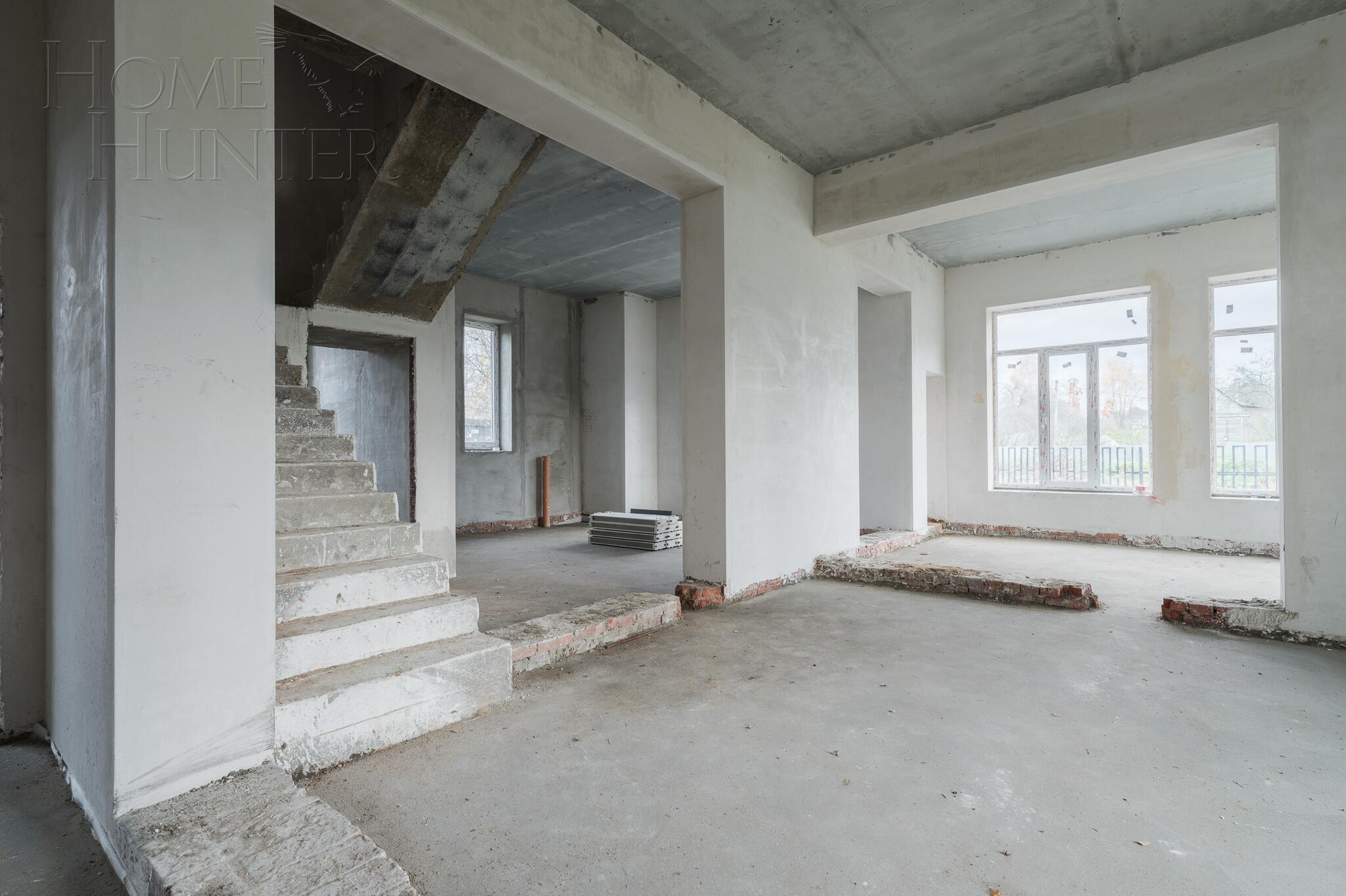 2-этажный коттедж 443 м² без отделки