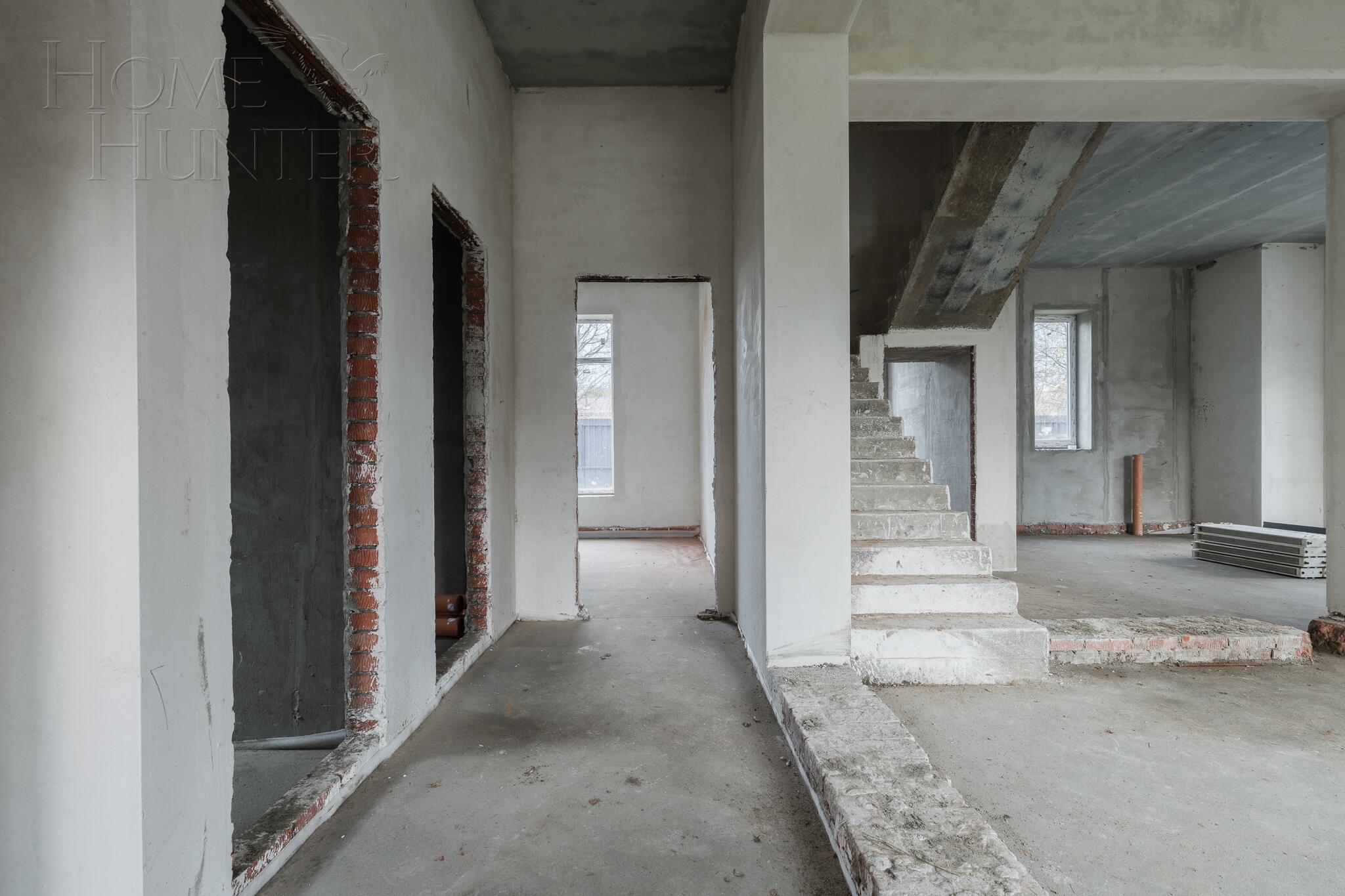 2-этажный коттедж 443 м² без отделки