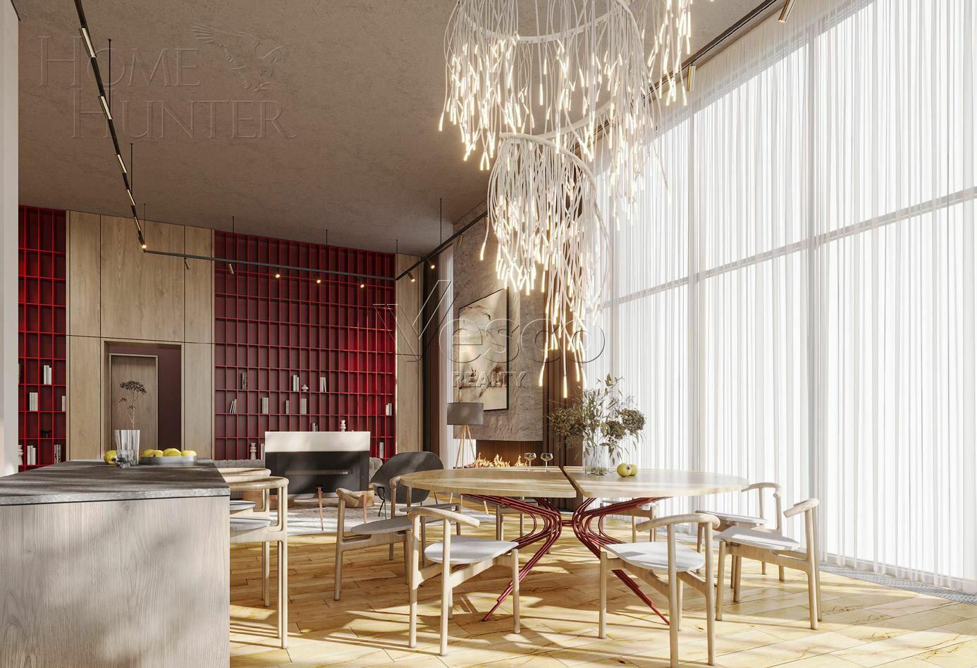 1-этажный коттедж 489 м² без отделки