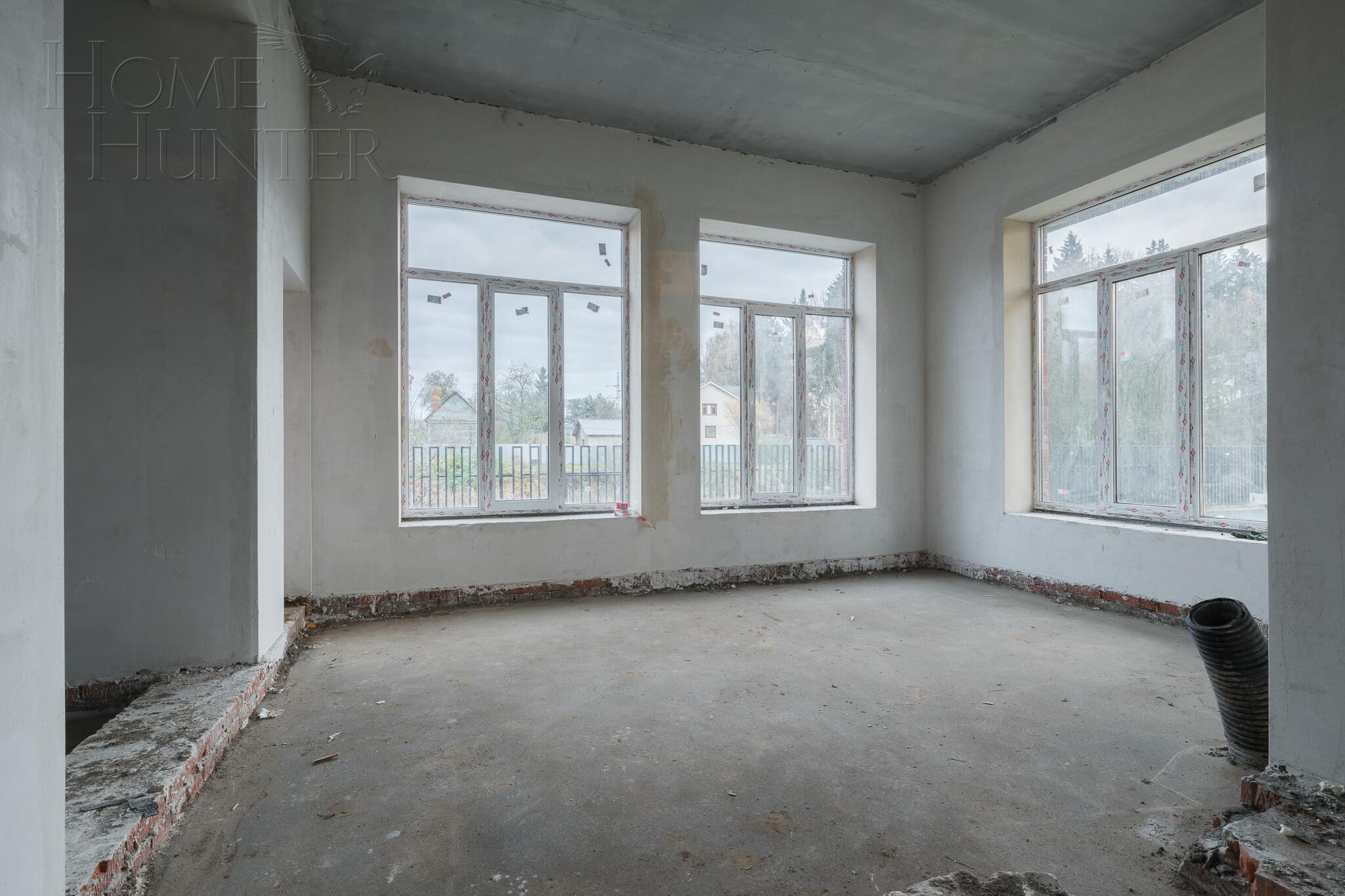 2-этажный коттедж 443 м² без отделки