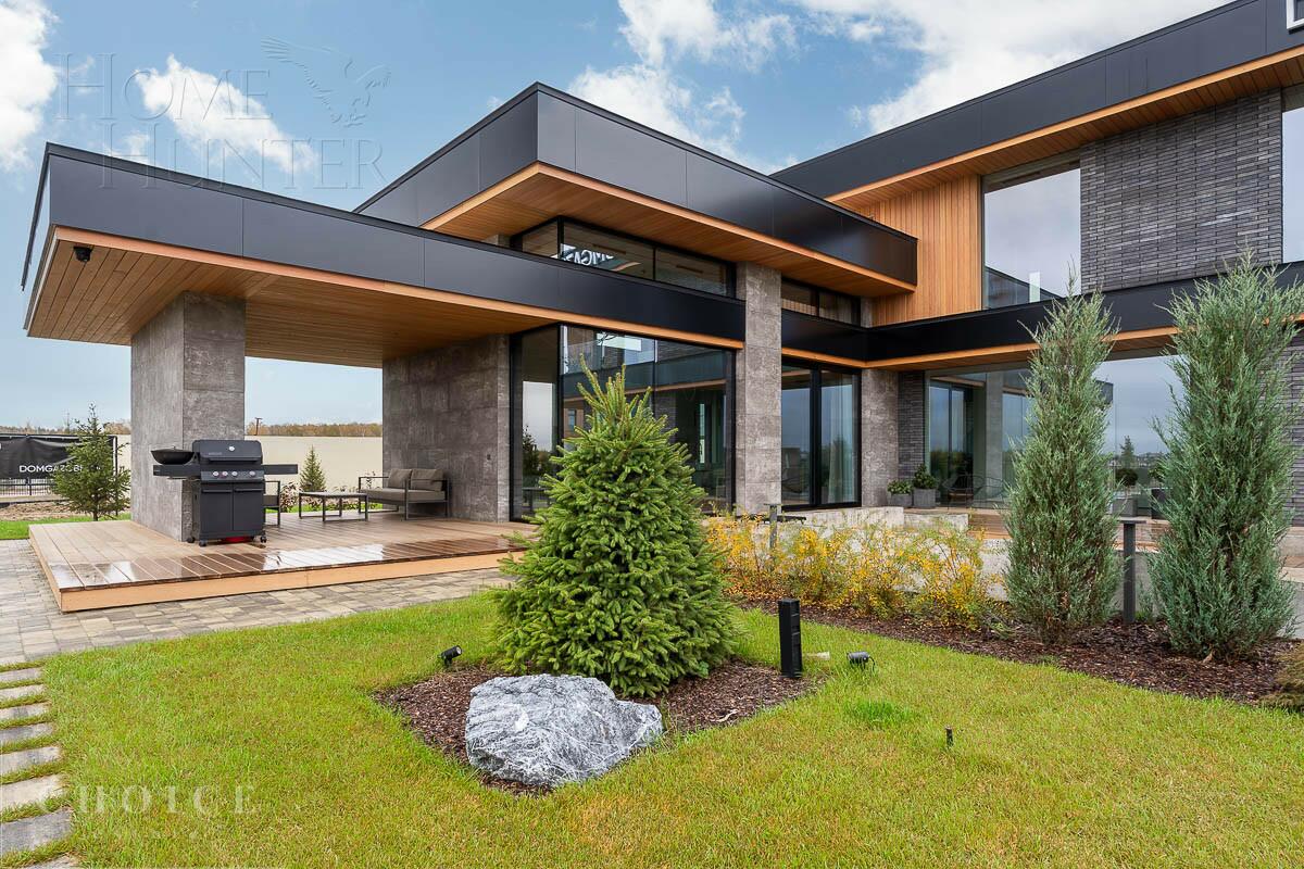 2-этажный коттедж 283 м² с отделкой