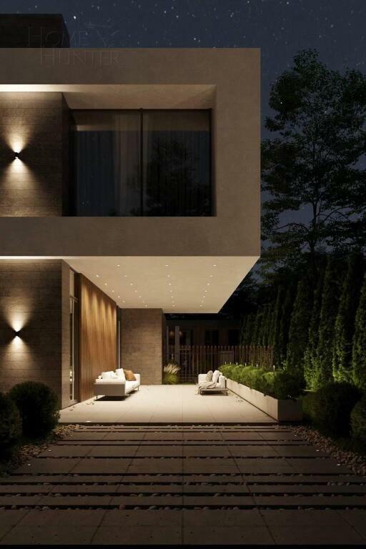 2-этажный коттедж 650 м² без отделки