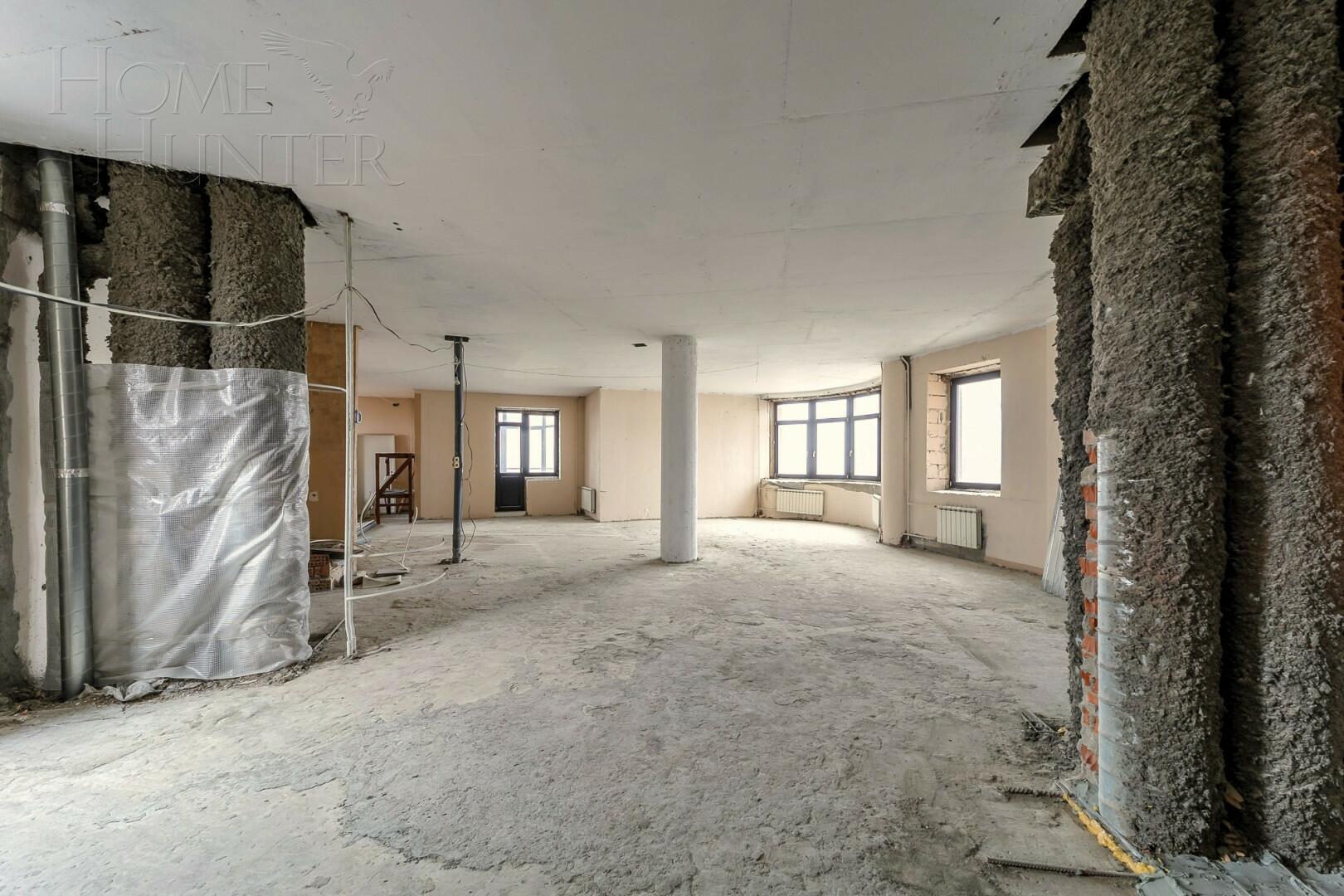 4-КОМН. ПЕНТХАУС БЕЗ ОТДЕЛКИ 250 М² НА 25 ЭТАЖЕ