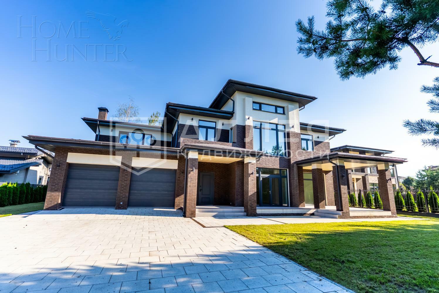 2-этажный коттедж 540 м² с отделкой