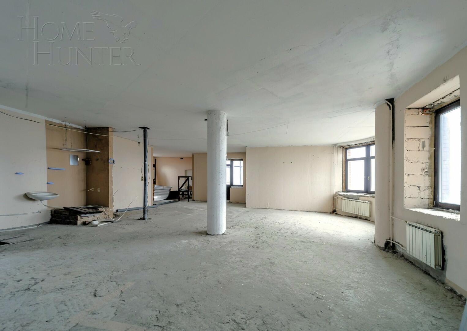 4-КОМН. ПЕНТХАУС БЕЗ ОТДЕЛКИ 250 М² НА 25 ЭТАЖЕ